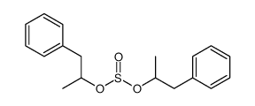 Sulfurous acid bis(α-methylphenethyl) ester结构式