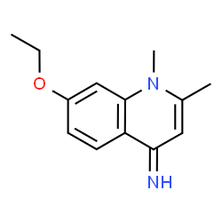 4(1H)-Quinolinimine,7-ethoxy-1,2-dimethyl-(9CI)结构式