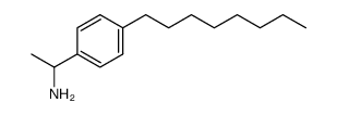 1-(4-octylphenyl)ethan-1-amine Structure