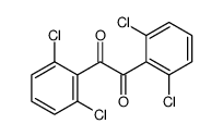 1,2-bis(2,6-dichlorophenyl)ethane-1,2-dione Structure