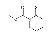 1-Piperidinecarboxylic acid,2-thioxo-,methyl ester structure