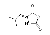 (E/Z)-4-(2-Methyl-propyliden)-2,5-oxazolidindione结构式