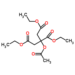 acetyl triethyl citrate structure