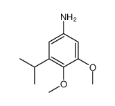 Aniline, 3-isopropyl-4,5-dimethoxy- (4CI) picture