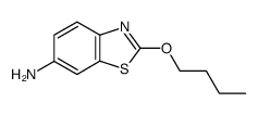 6-Benzothiazolamine,2-butoxy-(9CI)结构式