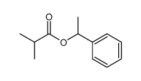 Propanoic acid, 2-methyl-, 1-phenylethyl ester picture