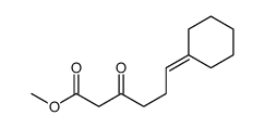 methyl 6-cyclohexylidene-3-oxohexanoate Structure