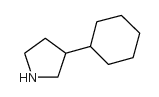 3-CYCLOHEXYL-PYRROLIDINE Structure
