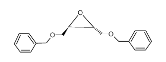 (2R,3R)-2,3-bis(benzyloxyMethyl)oxirane结构式