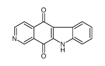 10H-pyrido[3,4-b]carbazole-5,11-dione Structure