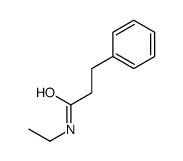 N-ethyl-3-phenylpropanamide结构式