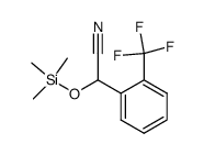 2-(2-trifluoromethylphenyl)-2-trimethylsiloxyethanenitrile结构式
