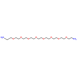 Amino-PEG8-amine结构式