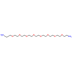 Amino-PEG8-amine Structure