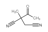 Butanedinitrile, 2-acetyl-2-methyl- (9CI) Structure