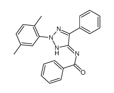 N-[2-(2,5-dimethylphenyl)-5-phenyltriazol-4-yl]benzamide Structure