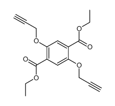 diethyl 2,5-bis(propargyloxy)terephthalate Structure
