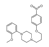 1-(2-methoxyphenyl)-4-[3-(4-nitrophenoxy)propyl]piperazine Structure