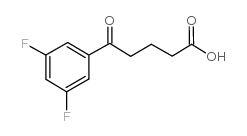 5-(3,5-DIFLUOROPHENYL)-5-OXOVALERIC ACID picture