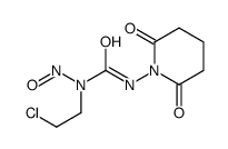 1-(2-chloroethyl)-3-(2,6-dioxopiperidin-1-yl)-1-nitrosourea结构式