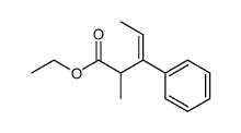 ethyl 2-methyl-3-phenyl-3-pentenoate Structure