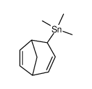 exo/endo-4-Trimethylstannylbicyclo{3.2.1.}octa-2,6-dien Structure