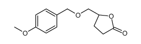 (5R)-5-[(4-methoxyphenyl)methoxymethyl]oxolan-2-one Structure