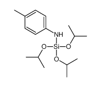 4-methyl-N-tri(propan-2-yloxy)silylaniline结构式