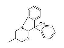 3-methyl-10-phenyl-3,4-dihydro-2H-pyrimido[1,2-a]indol-10-ol Structure