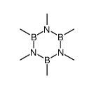 1,2,3,4,5,6-hexamethyl-1,3,5,2,4,6-triazatriborinane Structure