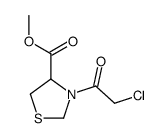 methyl 3-(2-chloroacetyl)-1,3-thiazolidine-4-carboxylate Structure