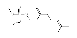 dimethyl (7-methyl-3-methylideneoct-6-enyl) phosphate结构式
