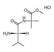 H-Val-Aib-OMe*HCl Structure