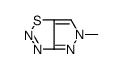 5-methylpyrazolo[3,4-d]thiadiazole结构式