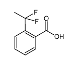 2-(1,1-difluoroethyl)benzoic acid结构式