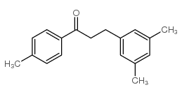 3-(3,5-DIMETHYLPHENYL)-4'-METHYLPROPIOPHENONE结构式