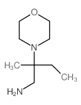 2-Methyl-2-morpholin-4-yl-butylamine Structure