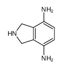 2,3-dihydro-1H-isoindole-4,7-diamine结构式