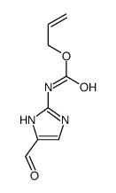 prop-2-enyl N-(5-formyl-1H-imidazol-2-yl)carbamate结构式