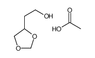 acetic acid,2-(1,3-dioxolan-4-yl)ethanol Structure