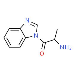 1H-Benzimidazole,1-(2-amino-1-oxopropyl)-(9CI) Structure
