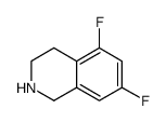 Isoquinoline, 5,7-difluoro-1,2,3,4-tetrahydro结构式