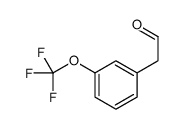 2-[3-(trifluoromethoxy)phenyl]acetaldehyde Structure