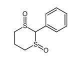 2-phenyl-1,3-dithiane 1,3-dioxide Structure