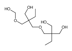 2-ethyl-2-[[2-[(hydroxymethoxy)methyl]-2-(hydroxymethyl)butoxy]methyl]propane-1,3-diol结构式