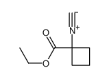 ethyl 1-isocyanocyclobutane-1-carboxylate Structure