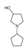 1-cyclopentyl-pyrrolidin-3-ol Structure