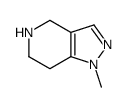 1H-PYRAZOLO[4,3-C]PYRIDINE, 4,5,6,7-TETRAHYDRO-1-METHYL- structure