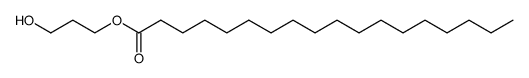 Octadecanoic acid 3-hydroxypropyl ester结构式