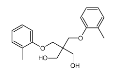 2,2-bis[(2-methylphenoxy)methyl]propane-1,3-diol结构式